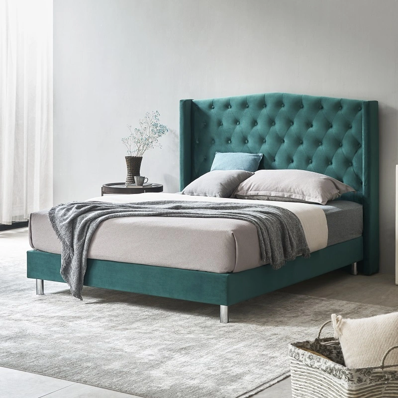  JLH Mattress 柔らかさのあるビジネス用ベルベットタフテッドヘッドボード 3
