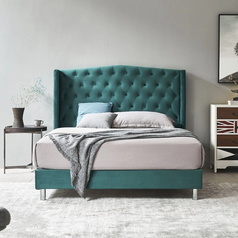  JLH Mattress 柔らかさのあるビジネス用ベルベットタフテッドヘッドボード 2