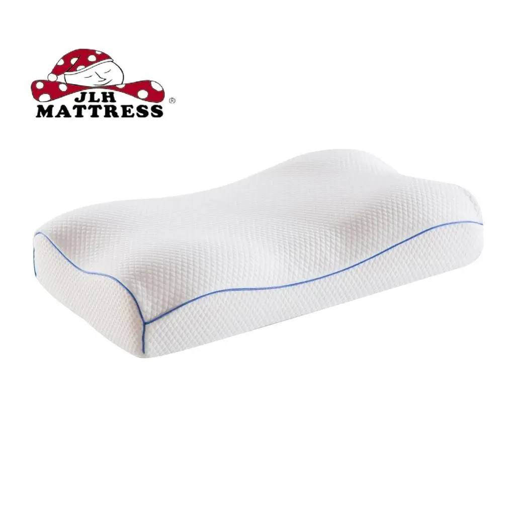 RWH118 | Elviros Almohada cervical de espuma hidrófila, almohadas de contorno para dolor de cuello y hombros 1