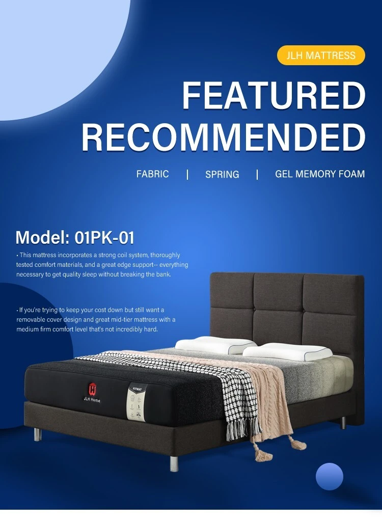  JLH Mattress ホテル向けのクールジェルメモリーフォームマットレスのマーケティング 2