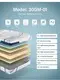 JLH Mattress High-quality natural latex twin mattress assurance delivered easily 3