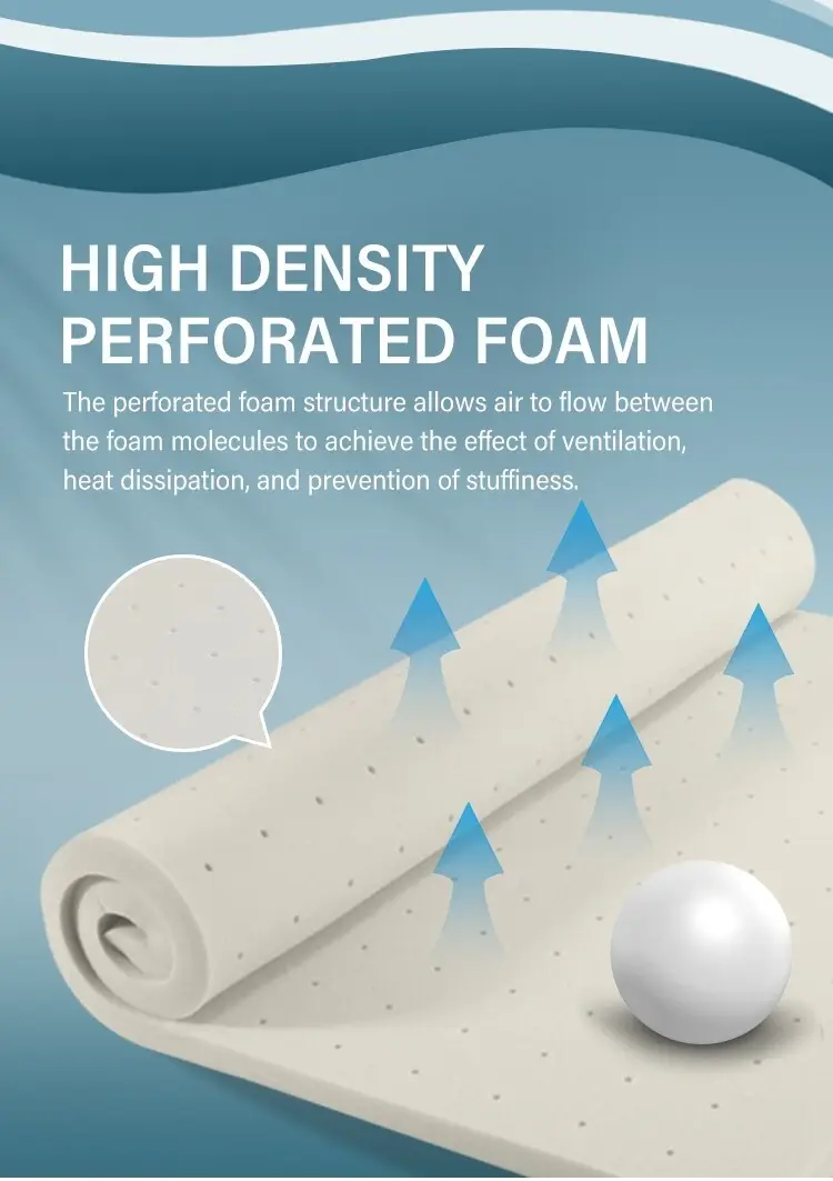  JLH Mattress El mejor colchón clásico de látex totalmente natural para uso a largo plazo en hoteles. 6