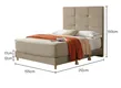  JLH Mattress fabricantes de camas trineo tapizadas 6