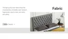  JLH Mattress cama tapizada moderna Suministro de suavidad 4