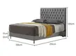  JLH Mattress cama tapizada moderna Suministro de suavidad 7