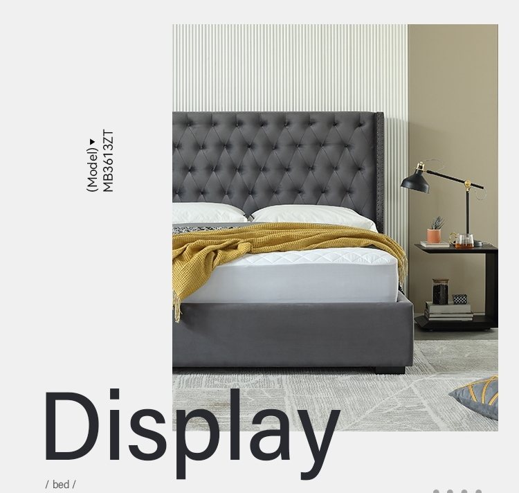  JLH Mattress 弾力性のあるビジネスに最適な白い布張りのベッド 9