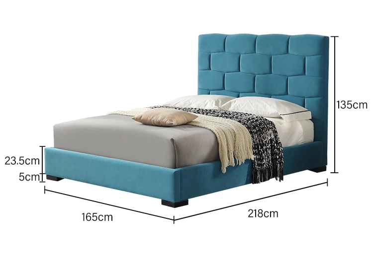  JLH Mattress 弾力性のある最新の布張りシングルベッド工場 7