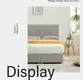 Nueva cama tapizada de tamaño completo para negocios o casa de huéspedes. 9