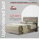 JLH Mattress upholstered headboard full bed company delivered easily 2