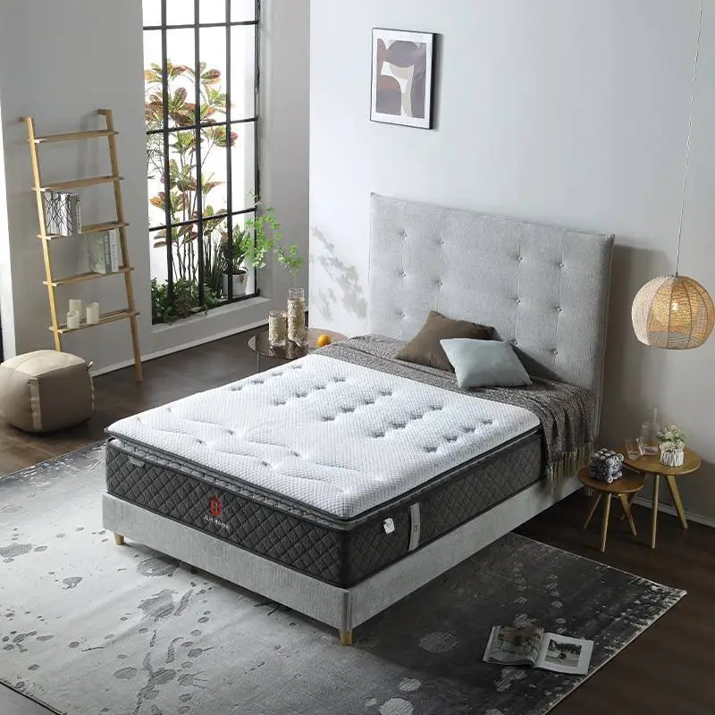47AA-22 JLH Mattress Manufacturer Royal Luxury Sleep Double Pocket Spring Mattress Products 1