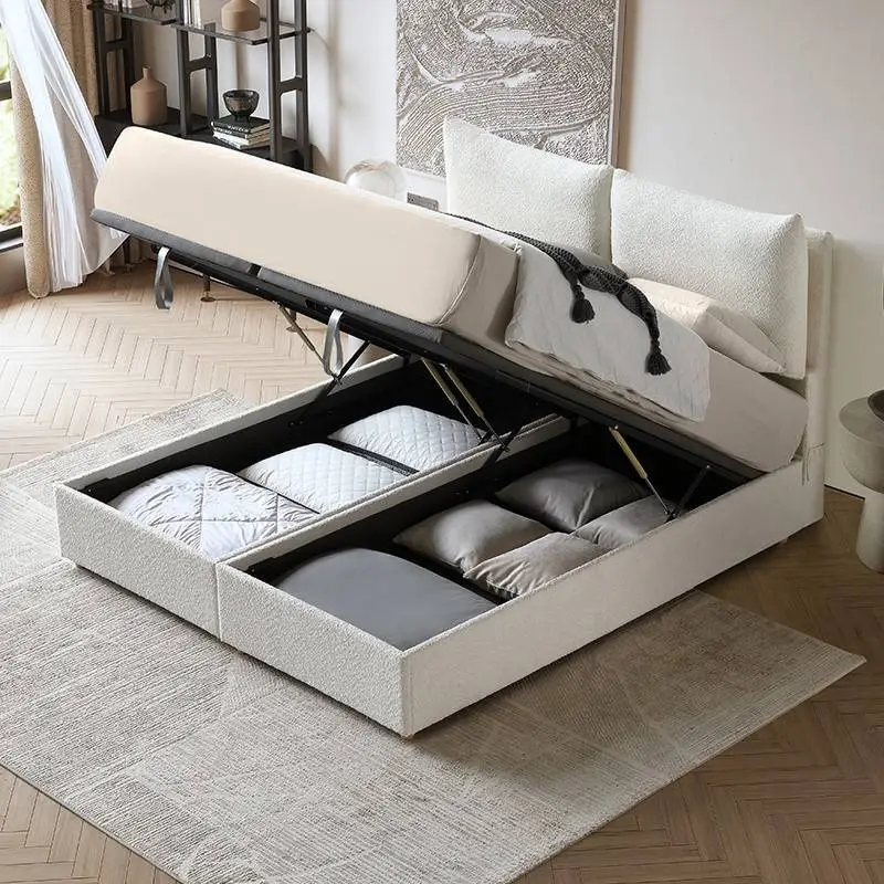 Elegant MB3682ZT Storage upholstered Bed, Customized Sizes & Colors Factory Price - JLH Furniture 1