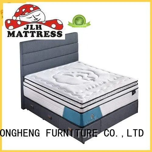 JLH professional compress memory foam mattress natural top 1