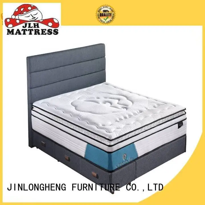 JLH Brand pocket design foam compress memory foam mattress natural 1
