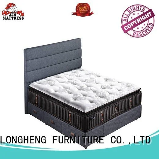 JLH Brand design royal king size latex mattress wool hand 1