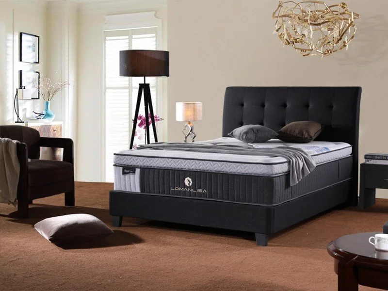 Matelas king size en latex pour meubles de maison, garantie royale JLH 8