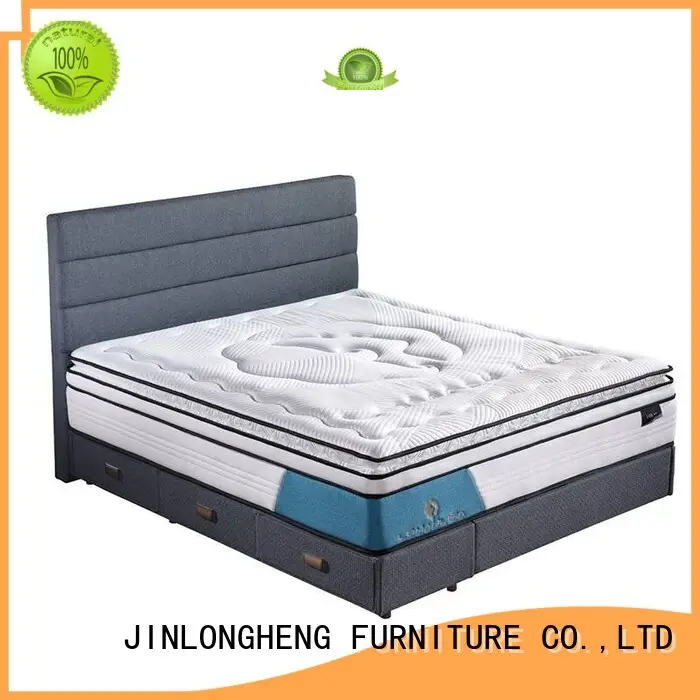 JLH Brand royal design custom cool gel memory foam mattress topper 1