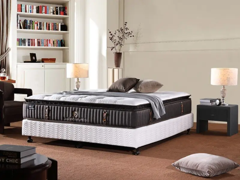 tuft mattress review spring hand-tufted mattress double company 9