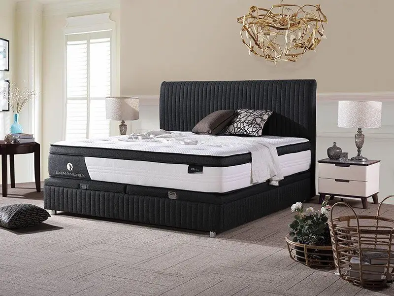 breathable natural mattress hybrid mattress comfort JLH 10