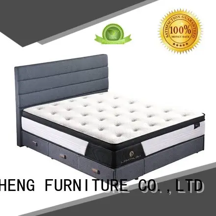 breathable natural mattress hybrid mattress comfort JLH 1