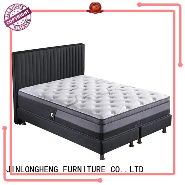 furniture wool top JLH Brand king size latex mattress manufacture 1