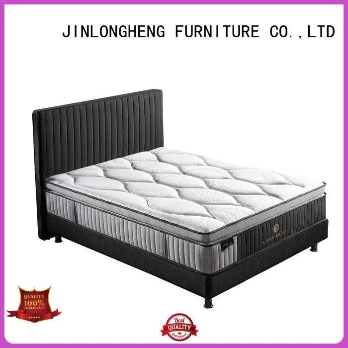JLH Brand turfted spring king size latex mattress pocket supplier 1