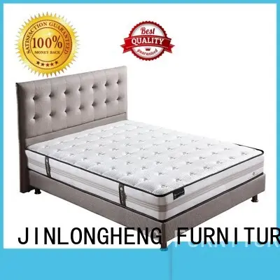 bed design spring comfortable JLH Brand innerspring foam mattress supplier 1