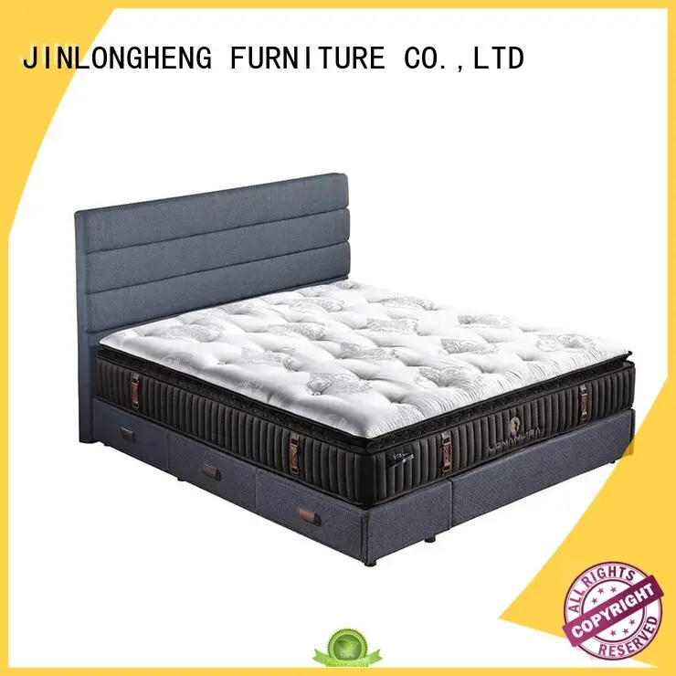 JLH high class innerspring hybrid mattress with Quiet Stable Motor with softness 1