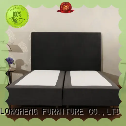 JLH Best white padded bed frame company 1