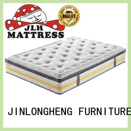 Matelas gigogne double JLH tissu haut de gamme pour chambre à coucher 1