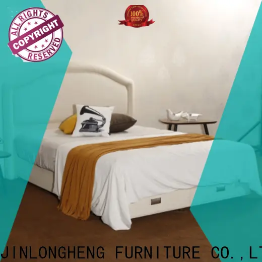Custom tall headboard bed frame for business 1