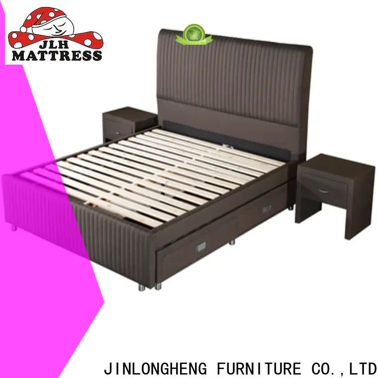 JLH tall upholstered headboard company delivered easily 1