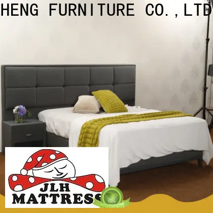 JLH High-quality tall headboard bed frame for business with softness 1