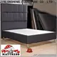 JLH Latest black leather headboard manufacturers delivered easily 1