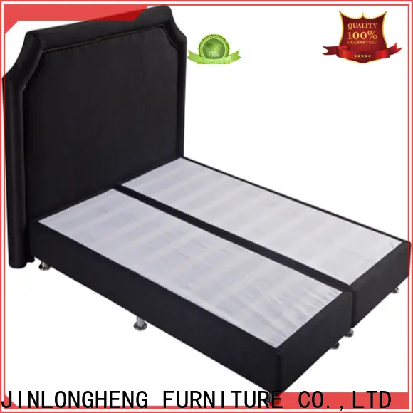 JLH grey wood platform bed Supply for bedroom 1