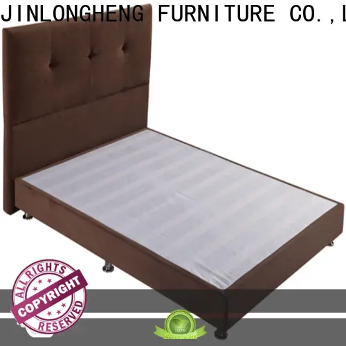 JLH ホテル用トップグレー木製プラットフォームベッド工場 1