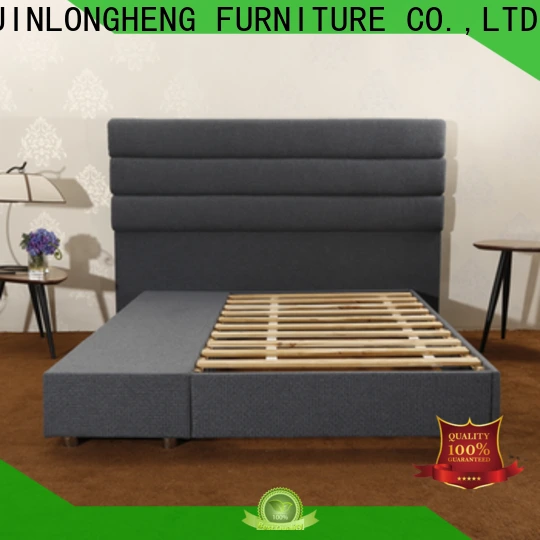 Cadre de lit en osier JLH Fourniture pour chambre 1