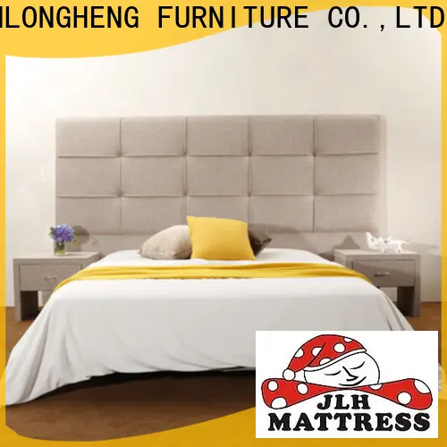 Letto contenitore imbottito JLH per attività commerciale per pensione 1