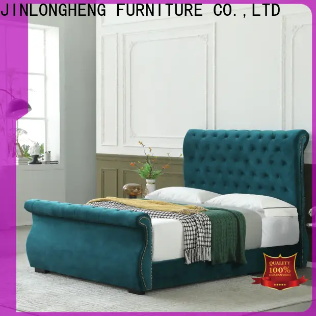 JLH Custom gepolstertes Plattformbett. Lieferung direkt 1