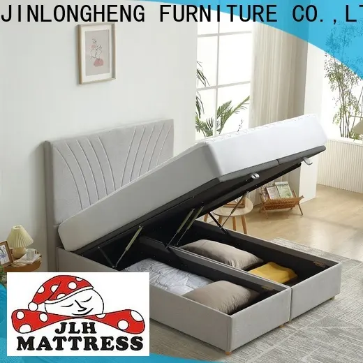 Nueva cama king tapizada Suministro para dormitorio 1