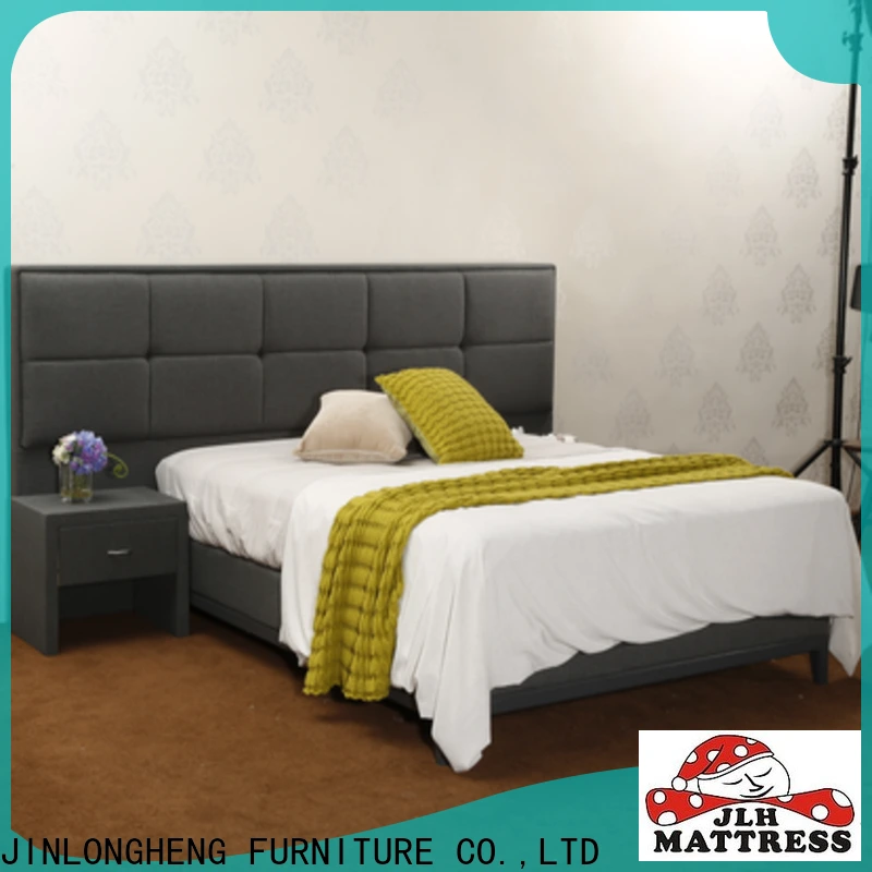 JLH Mattress двуспальная кровать с мягким изголовьем для гостиницы 1