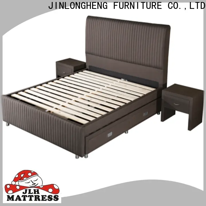  JLH Mattress 最新の布張りツインベッドをホテル向けに供給 1