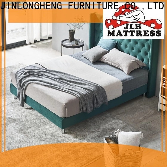  JLH Mattress 柔らかさのあるビジネス用ベルベットタフテッドヘッドボード 1