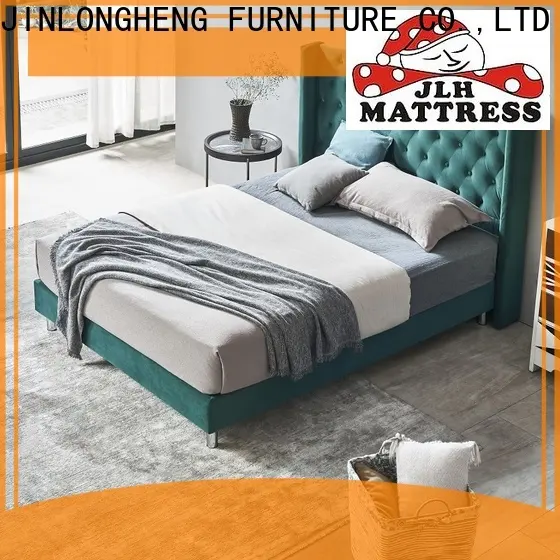  JLH Mattress cabecero capitoné de terciopelo para negocios con suavidad 1