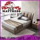 Cama tapizada blanca superior Proveedores con suavidad. 1