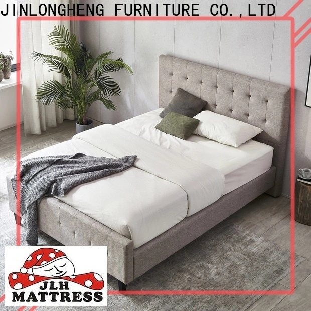  JLH Mattress 弾力性のある布張りのそりベッドのサプライヤー 1