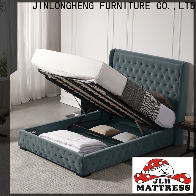  JLH Mattress 寝室に最適な木製布張りベッドメーカー 1