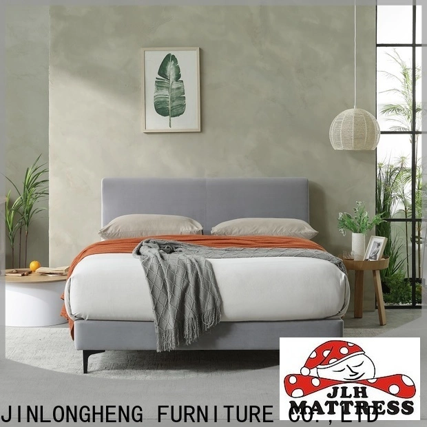  JLH Mattress 布張りプラットフォームベッド 業務用 家庭用 1