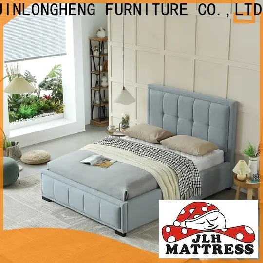 Latest long headboard bed Supply for home 1