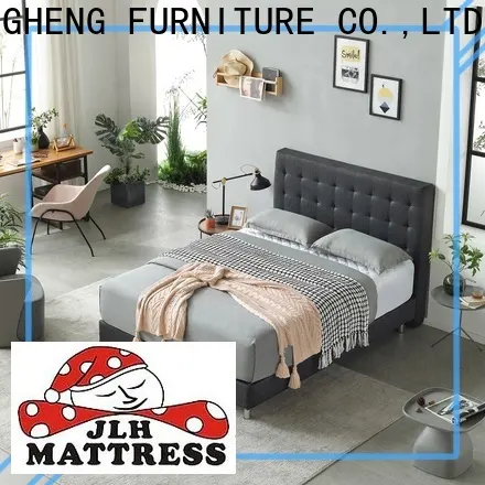  JLH Mattress 柔らかさのある布張りの収納ベッド会社 1