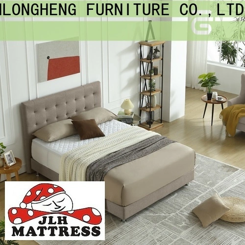  JLH Mattress 布張りのヘッドボードフルベッド会社は簡単にお届けします 1